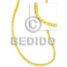 Yellow coco heishe 2-3mm Yellow coco heishe 2-3mm