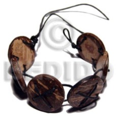 6 pcs. 25mmx25mm round coco 6 pcs. 25mmx25mm round coco