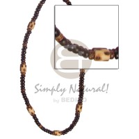 4-5mm coco pokalet black brown