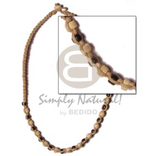 4-5mm black bleach coco pokalet. in