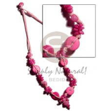 Pink buri seeds and coco Pink buri seeds and coco