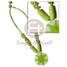 2 layer knotted lime green 2 layer knotted lime green