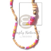 4-5mm tiger pukalet in heishe