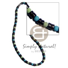 7-8mm black coco heishe 7-8mm black coco heishe