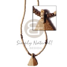 2-3mm coco heishe natural 2-3