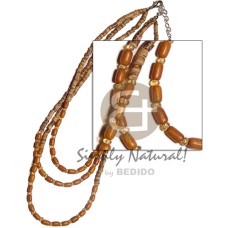 3 rows 2-3mm coco heishe 3 rows 2-3mm coco heishe