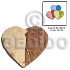 Coco heart 2 face pendant Coco heart 2 face pendant