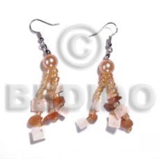 Dangling floating white rose pink rose Dangling floating white rose pink rose