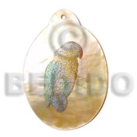 Oval mop 45mm handpainted