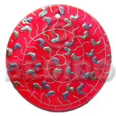 Round 40mm yellow hammershell