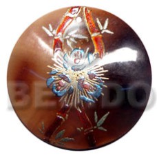 Round 50mm blacktab shell