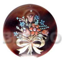 Round 50mm blacktab shell