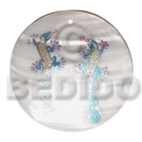 Round 50mm kabibe shell