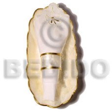 Capiz table napkin holder Capiz table napkin holder