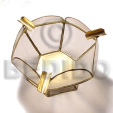 Capiz ashtray Capiz ashtray