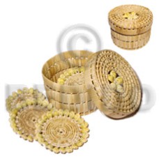 Pandan monita coaster basket
