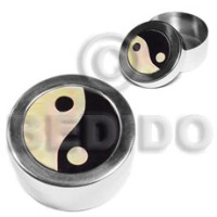 Stainless metal round casing