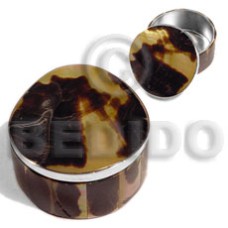 Stainless metal round casing