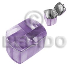 Stainless metal casing inlaid