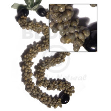 Green mongo shell rings Green mongo shell rings