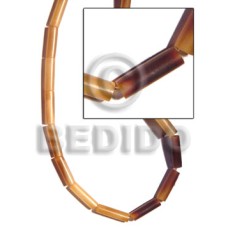 Tube horn natural whitish