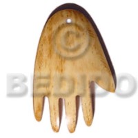 40mmx35mm natural hand bone
