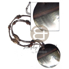 50mm round camagong tiger pendant 50mm round camagong tiger pendant