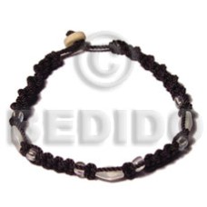 Macrame troca beads Macrame troca beads