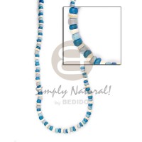 4-5mm coco pukalet blue wht tones