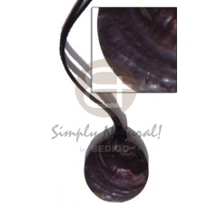 Leather thong 40mm round