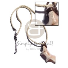 Braided leather 50mm