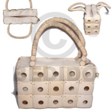 Bleach white square coco Bleach white square coco