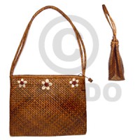 Pandan selected double zip 12x4x9