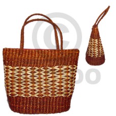 Pandan oval long with zip.