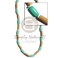 Bamboo tube pastel green