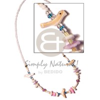 White glass beads luhuanus