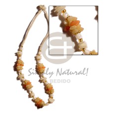 Beige 3 layer wax cord Beige 3 layer wax cord