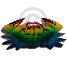 Crab handpainted wood refrigerator Crab handpainted wood refrigerator