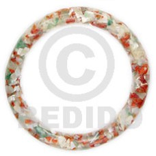 Multi clear coral crazy cut Multi clear coral crazy cut