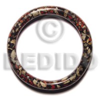 Burgundy red tiger corals