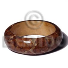 Wood bangle laminated Wood bangle laminated