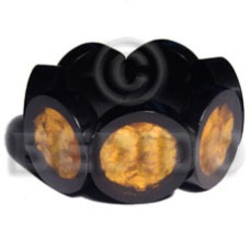 Elastic round mashed capiz shells Elastic round mashed capiz shells