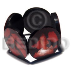 50mm round black resin 50mm round black resin