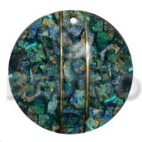 Round crushed limestones