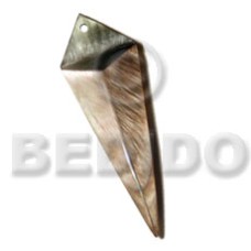 40mmx18mm laminated brownlip blacklip dagger 40mmx18mm laminated brownlip blacklip dagger