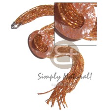 10 rows orange glass and 10 rows orange glass and