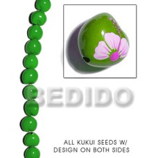 Kukui seed forest green Kukui seed forest green