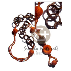 Basket rings kukui nuts 15mm Basket rings kukui nuts 15mm