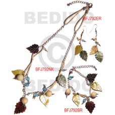 Set jewelry ordered individually as