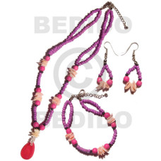 Set jewelry ordered individually as